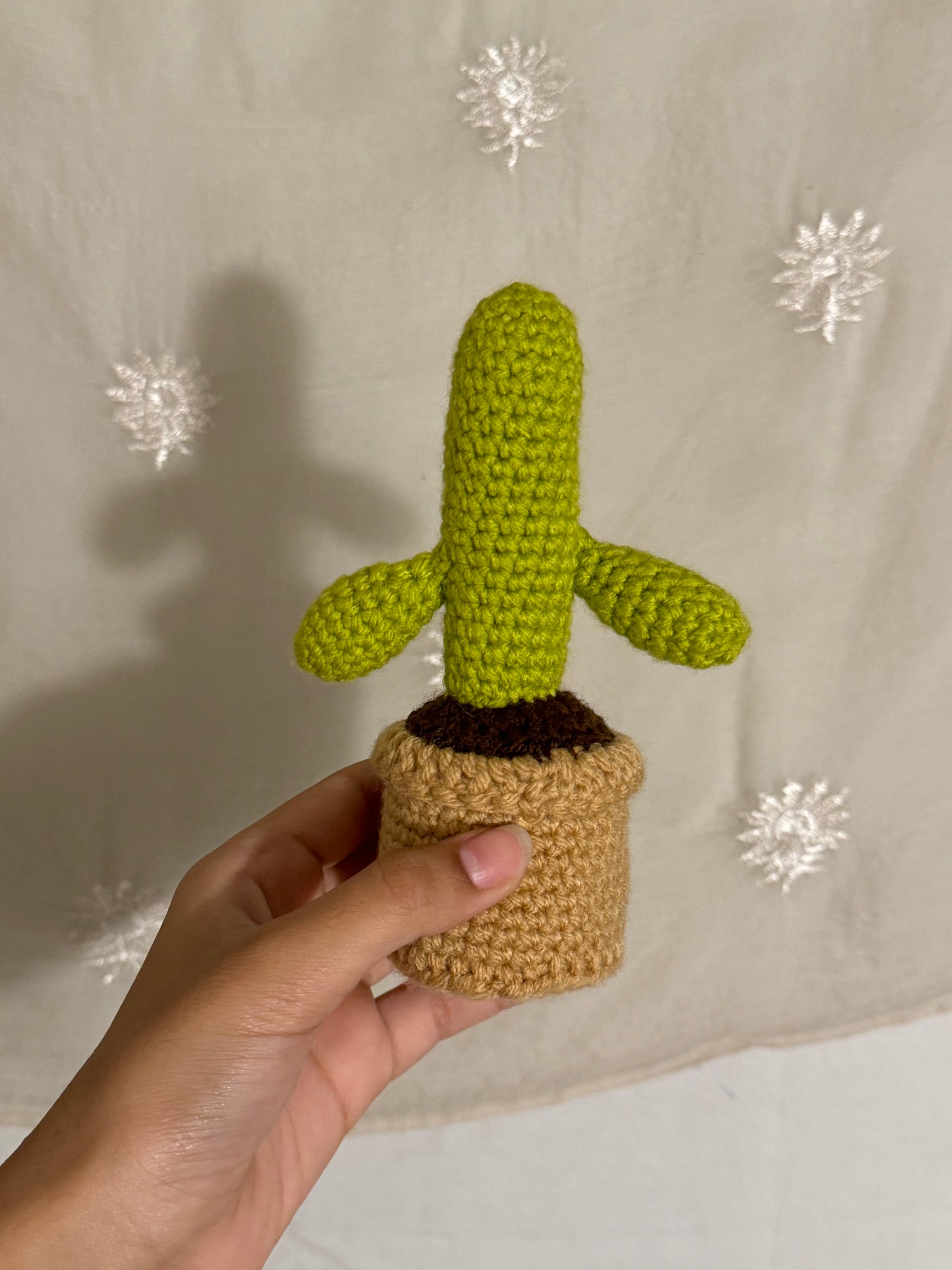 Cactus Crochet Pot