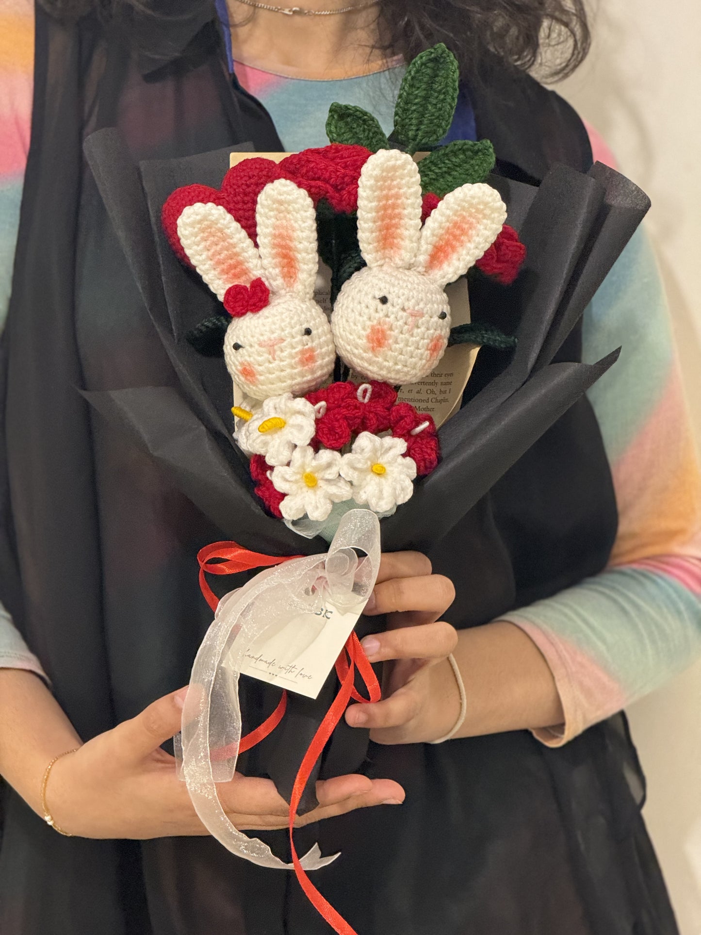 Bunny Love Crochet Bouquet🐰❣️