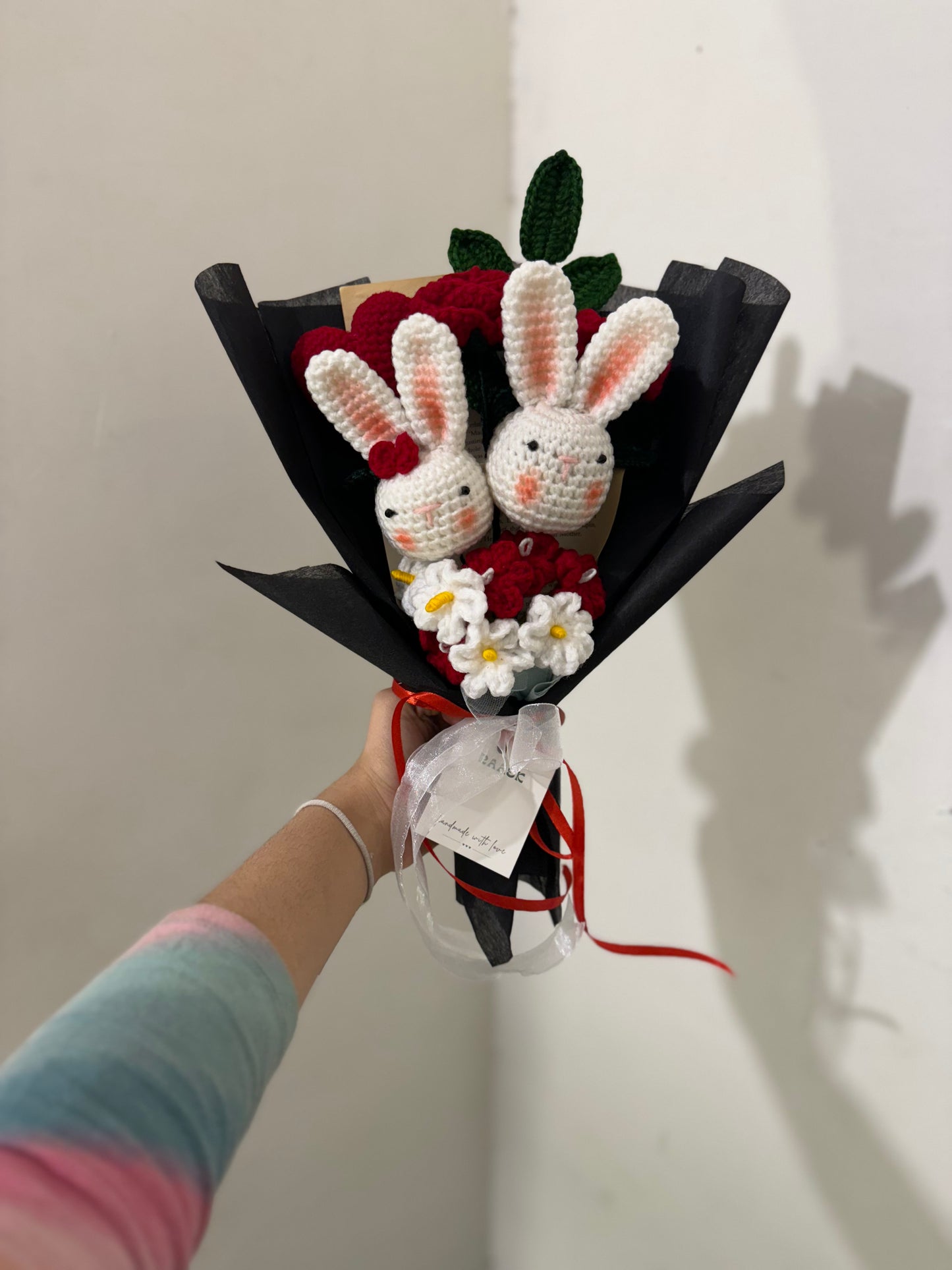 Bunny Love Crochet Bouquet🐰❣️