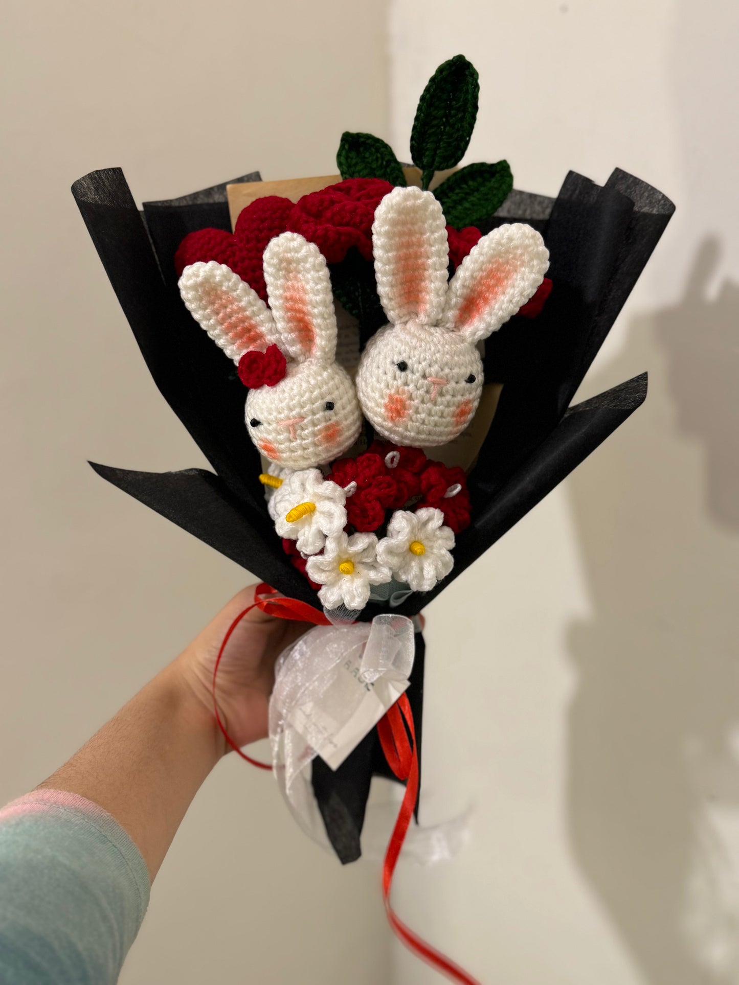 Bunny Love Crochet Bouquet🐰❣️