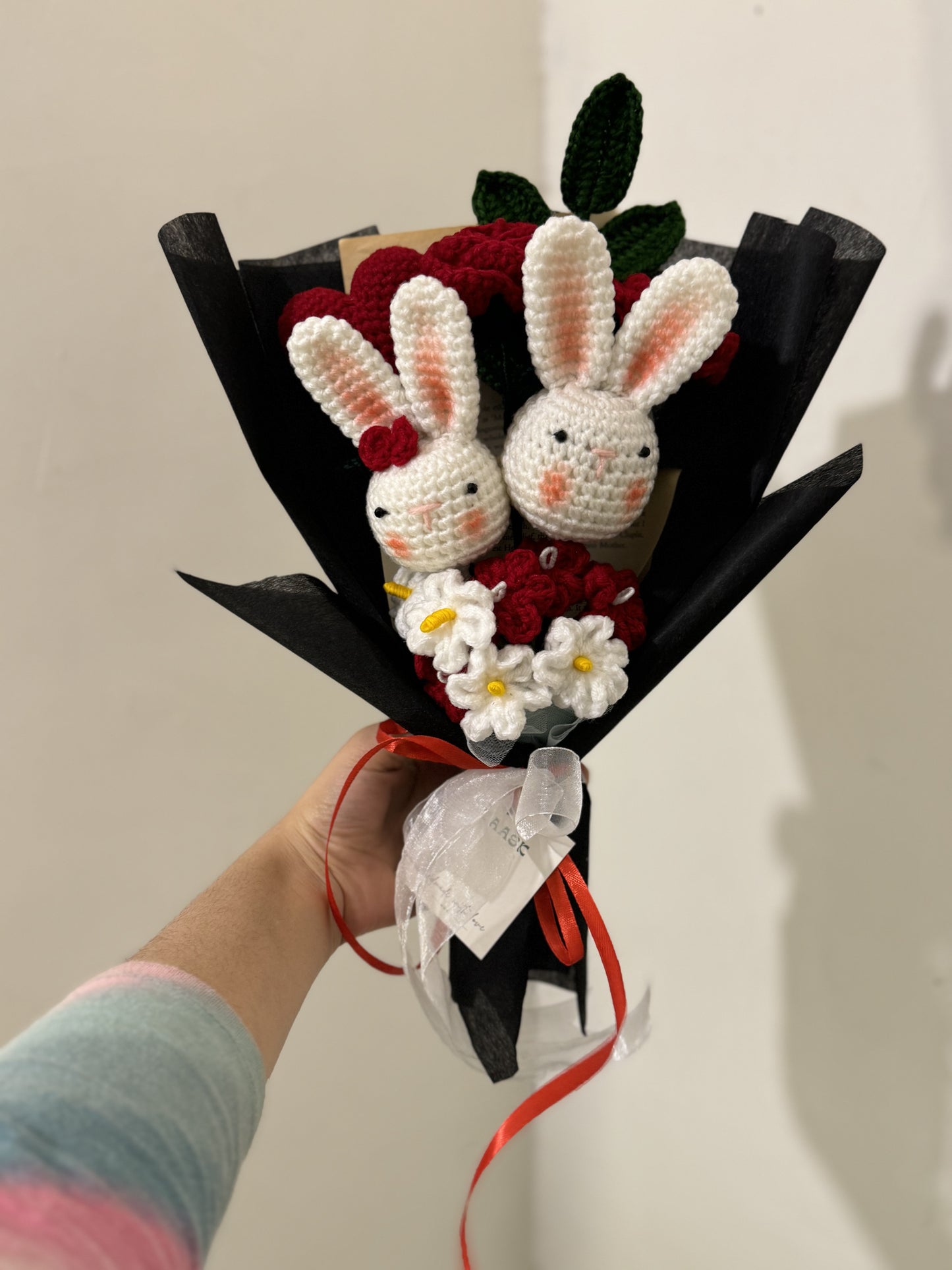 Bunny Love Crochet Bouquet🐰❣️