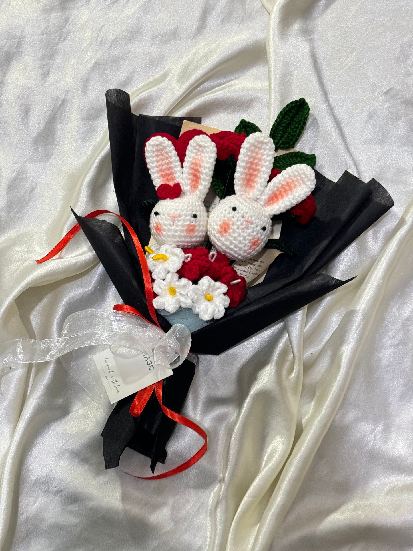 Bunny Love Crochet Bouquet🐰❣️