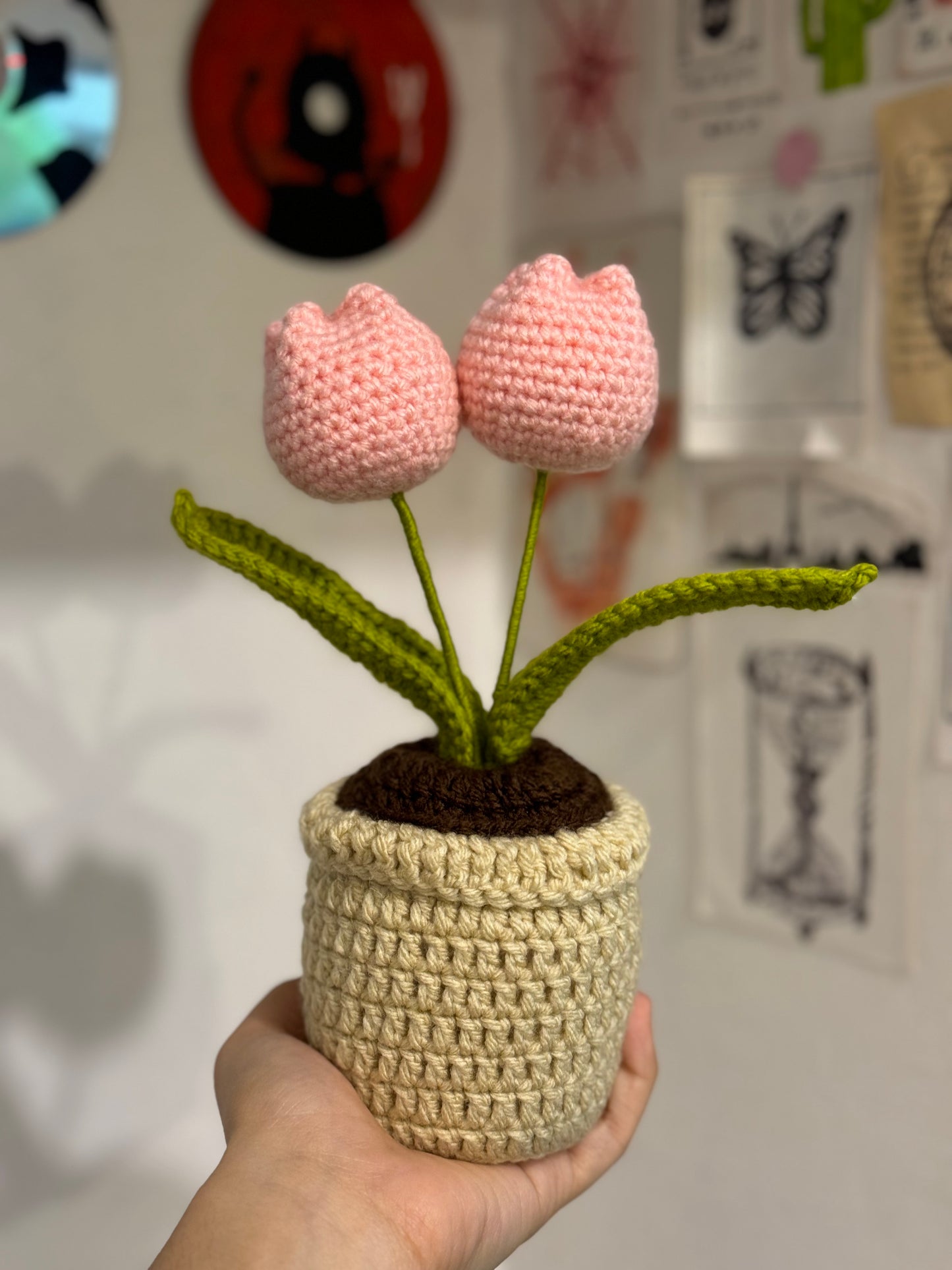 Crochet Tulip Pot π·