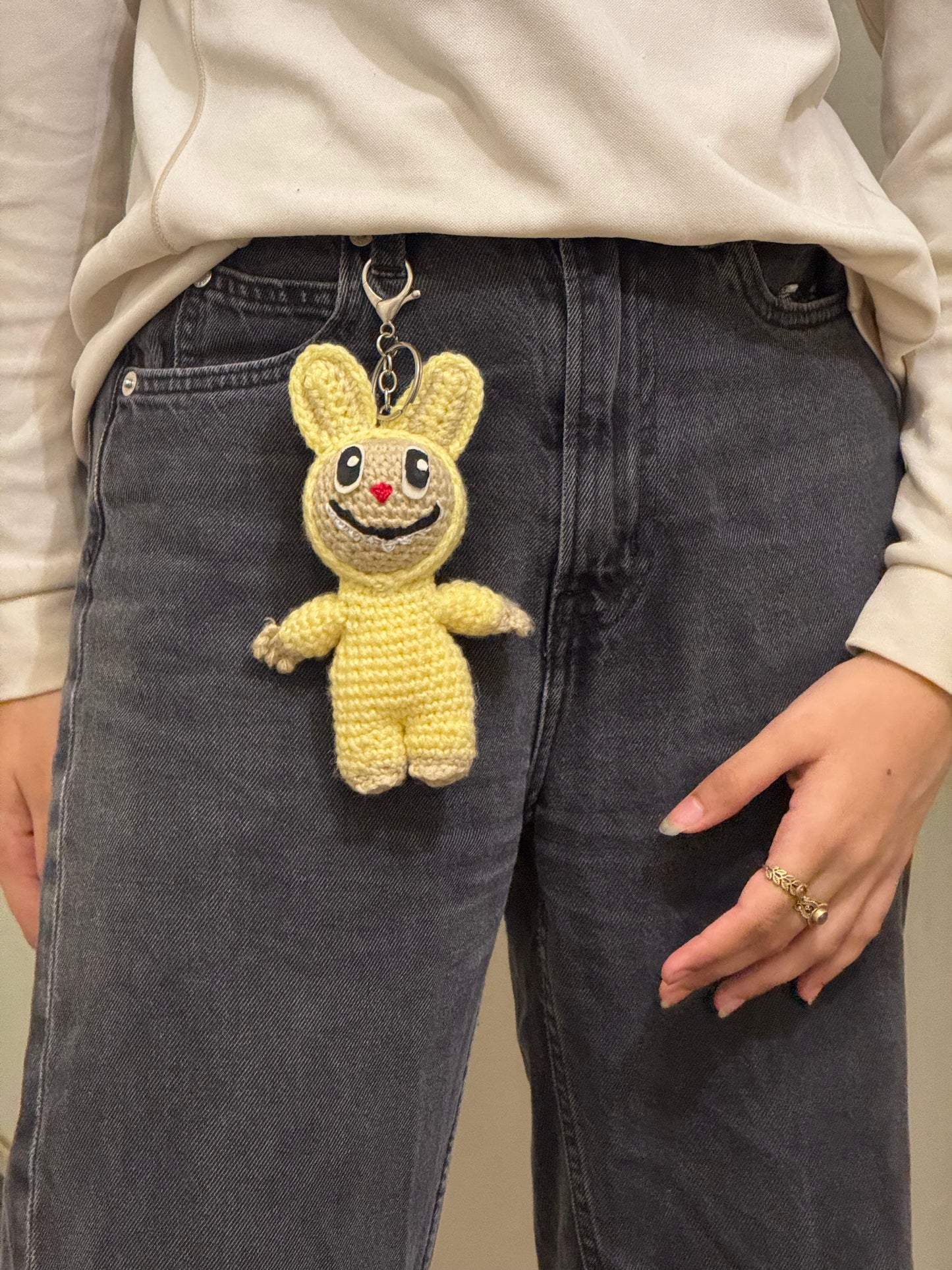 Crochet Labubu Doll