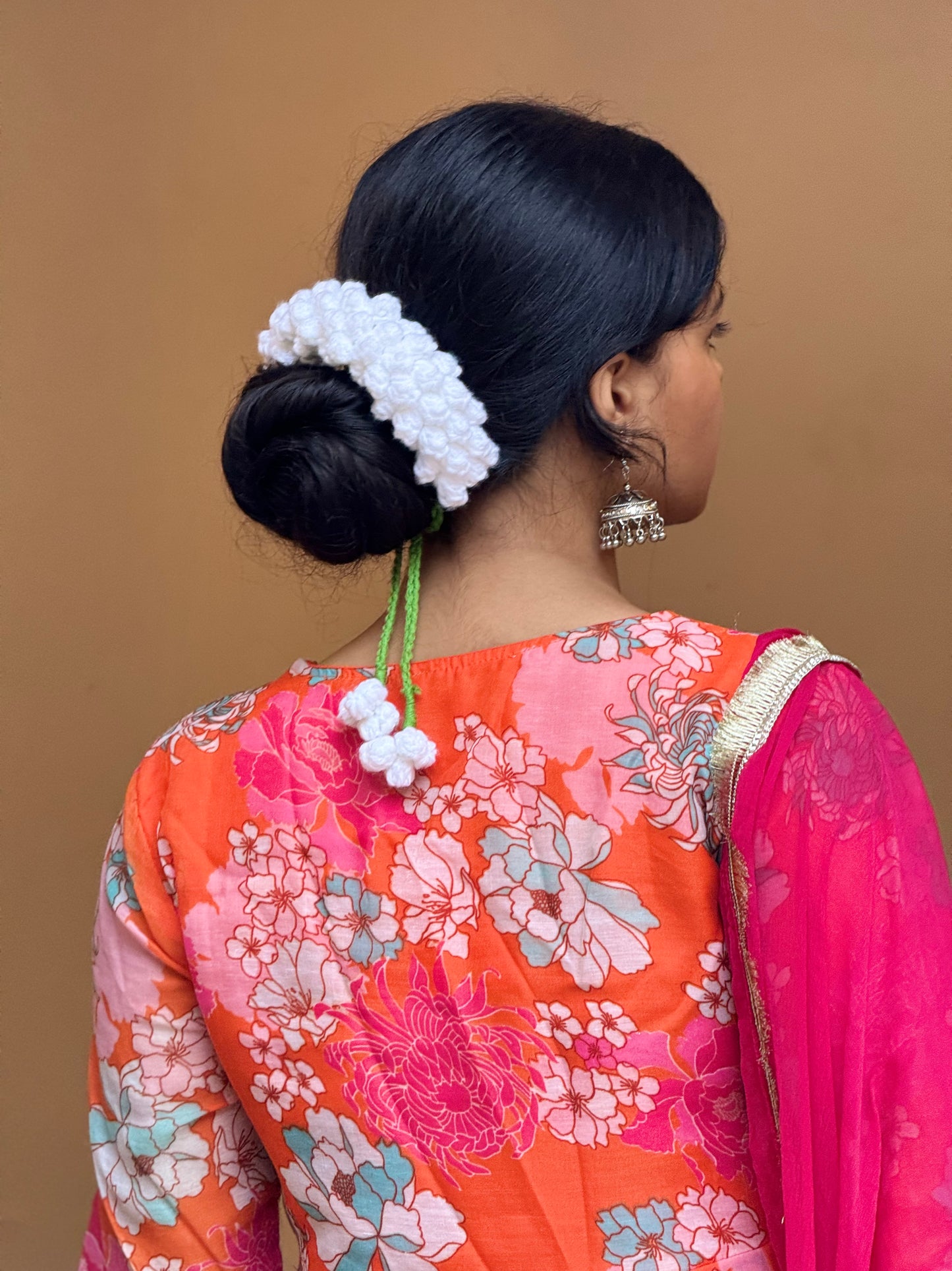 ๐ธ Handmade Crochet Gajra