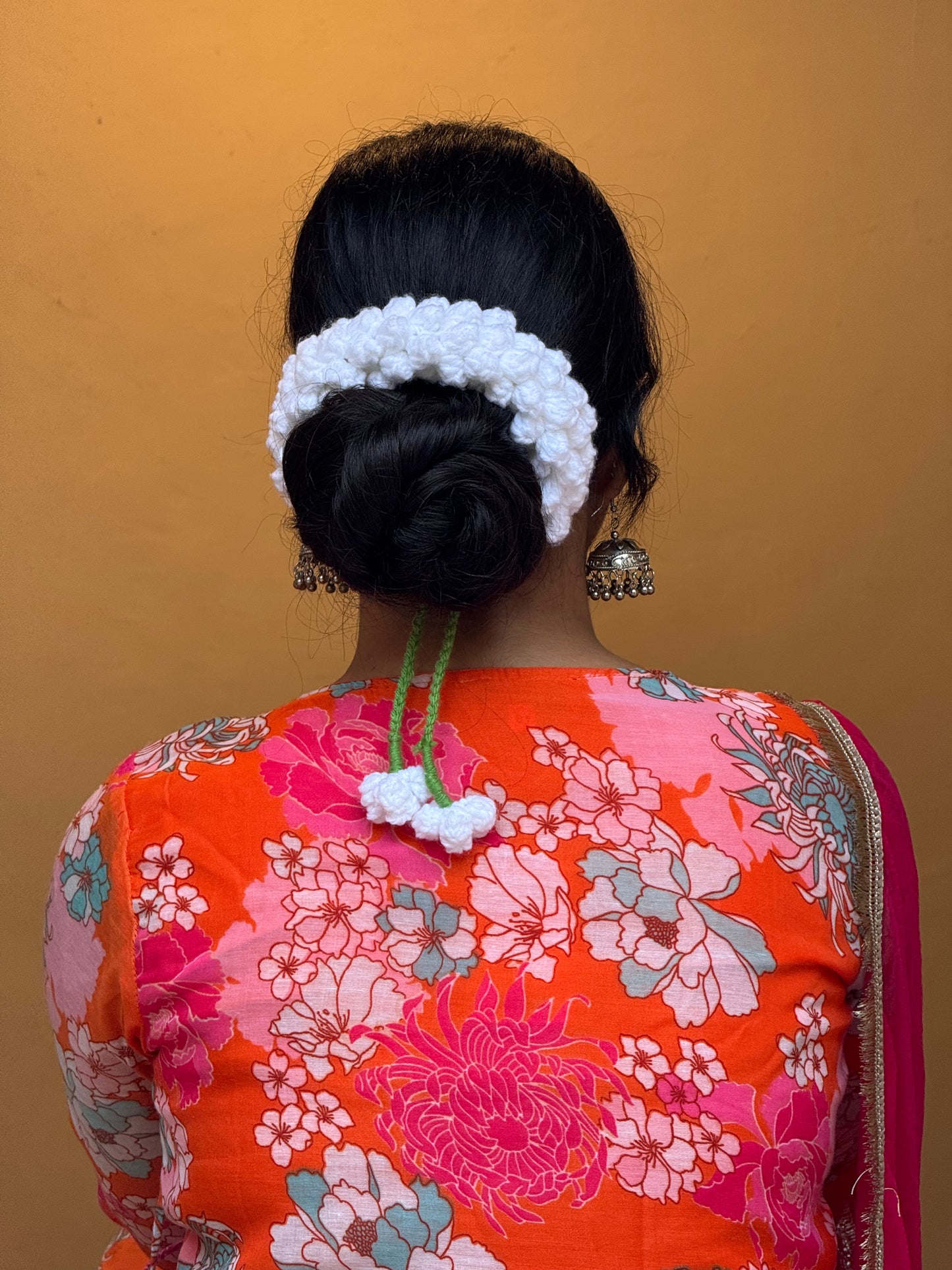 ๐ธ Handmade Crochet Gajra