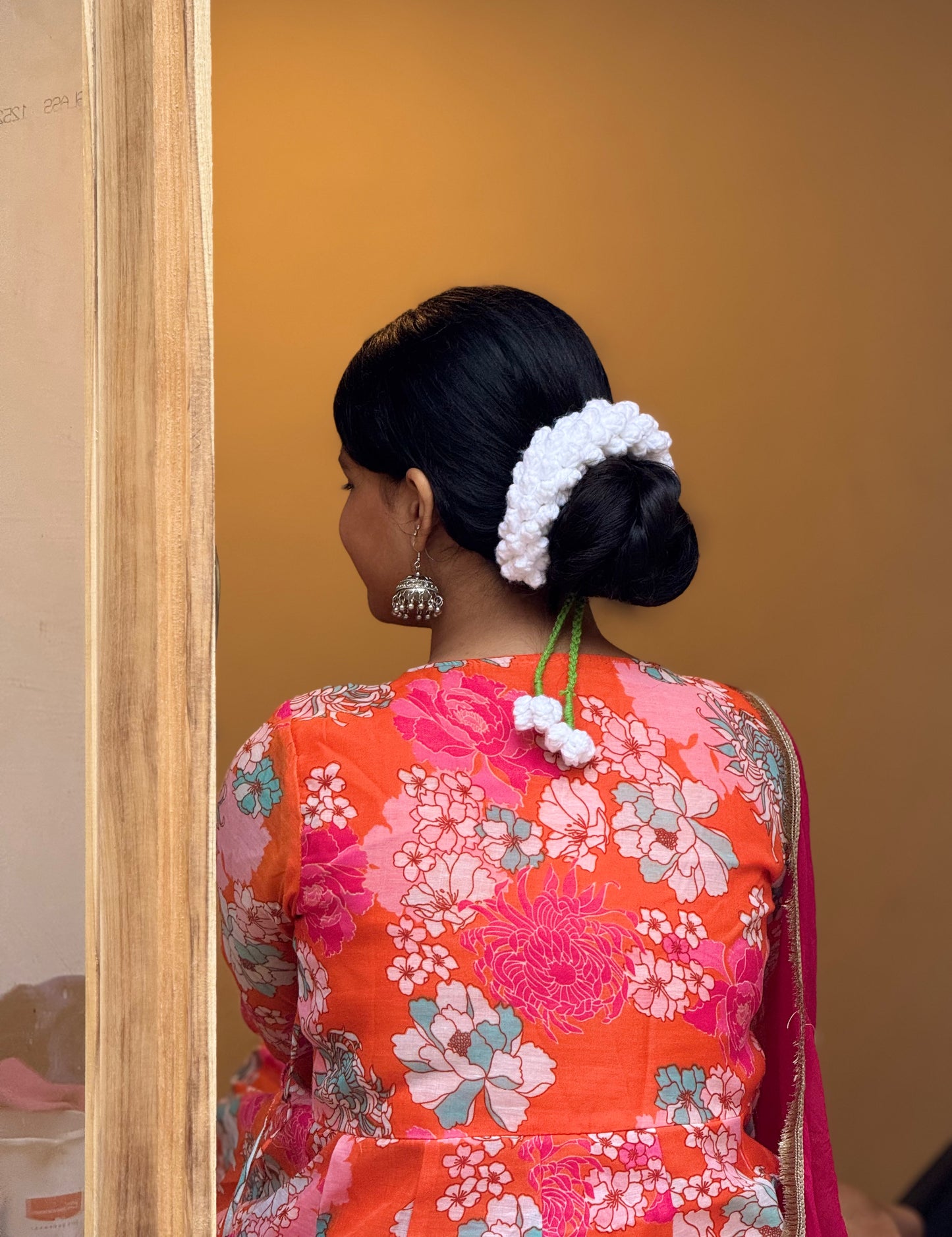 ๐ธ Handmade Crochet Gajra