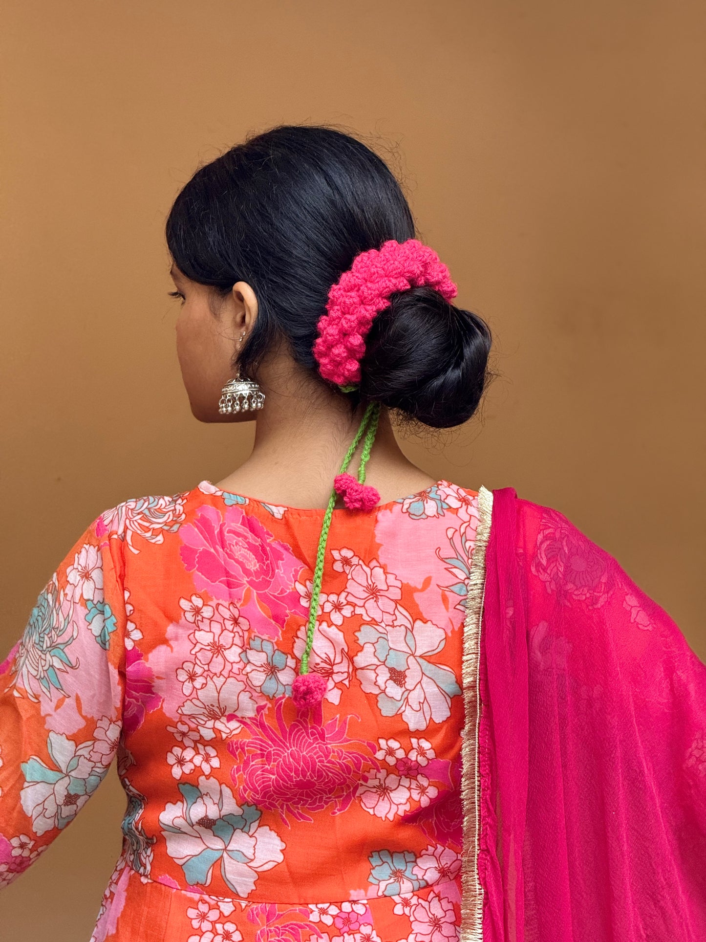 ๐ธ Handmade Crochet Gajra