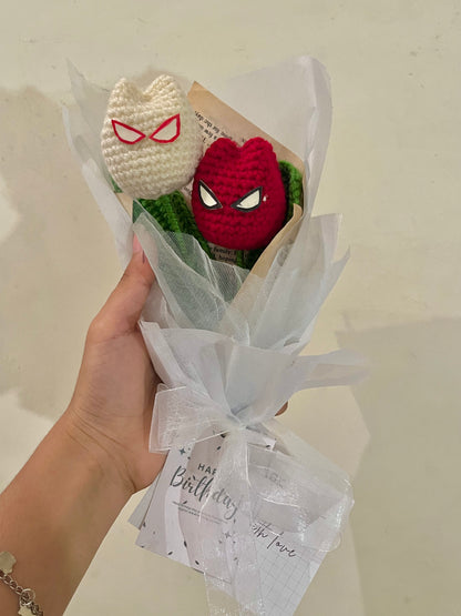 Webbed Wonder Crochet Duo🕷️❤️