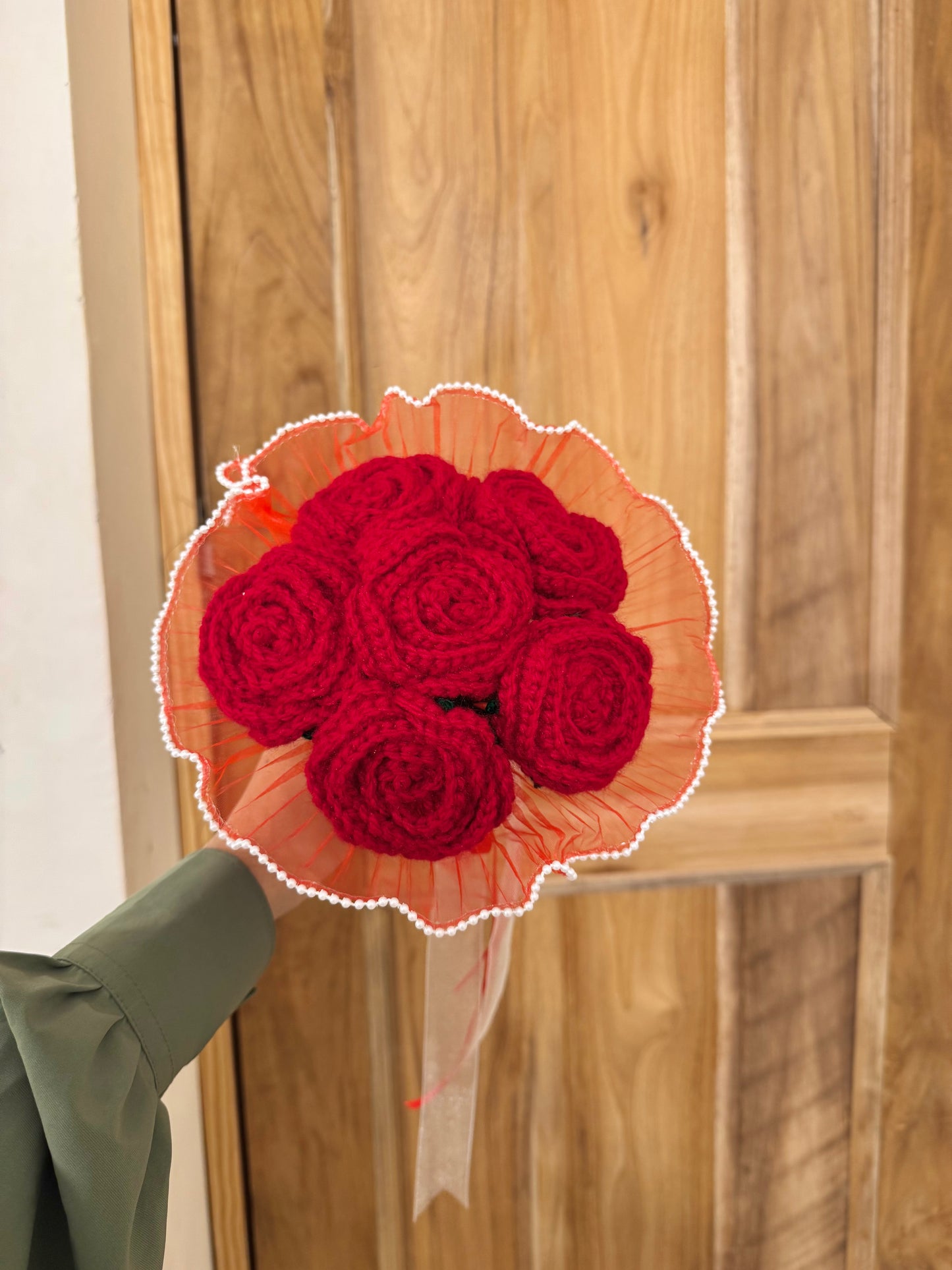 Roselle Crochet Bouquet🌹