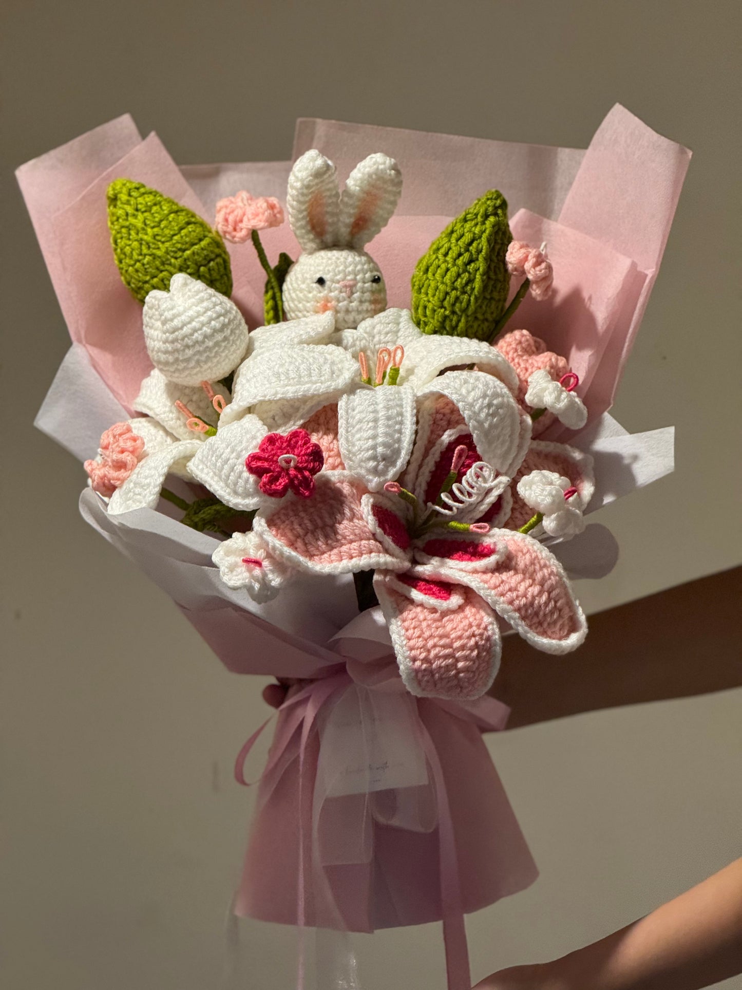 Lily Meadow Crochet Bouquet🌼🌸