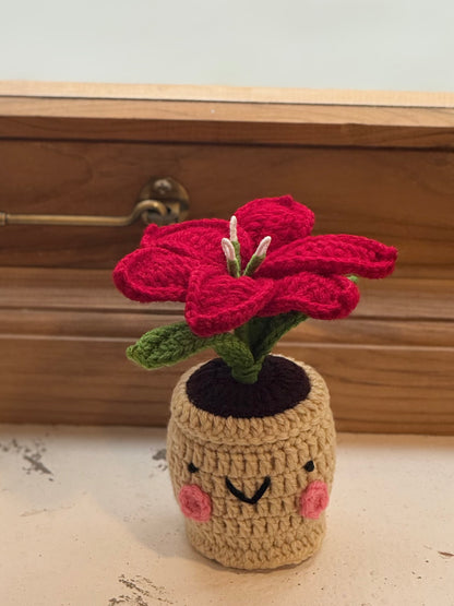Lily Crochet Pot