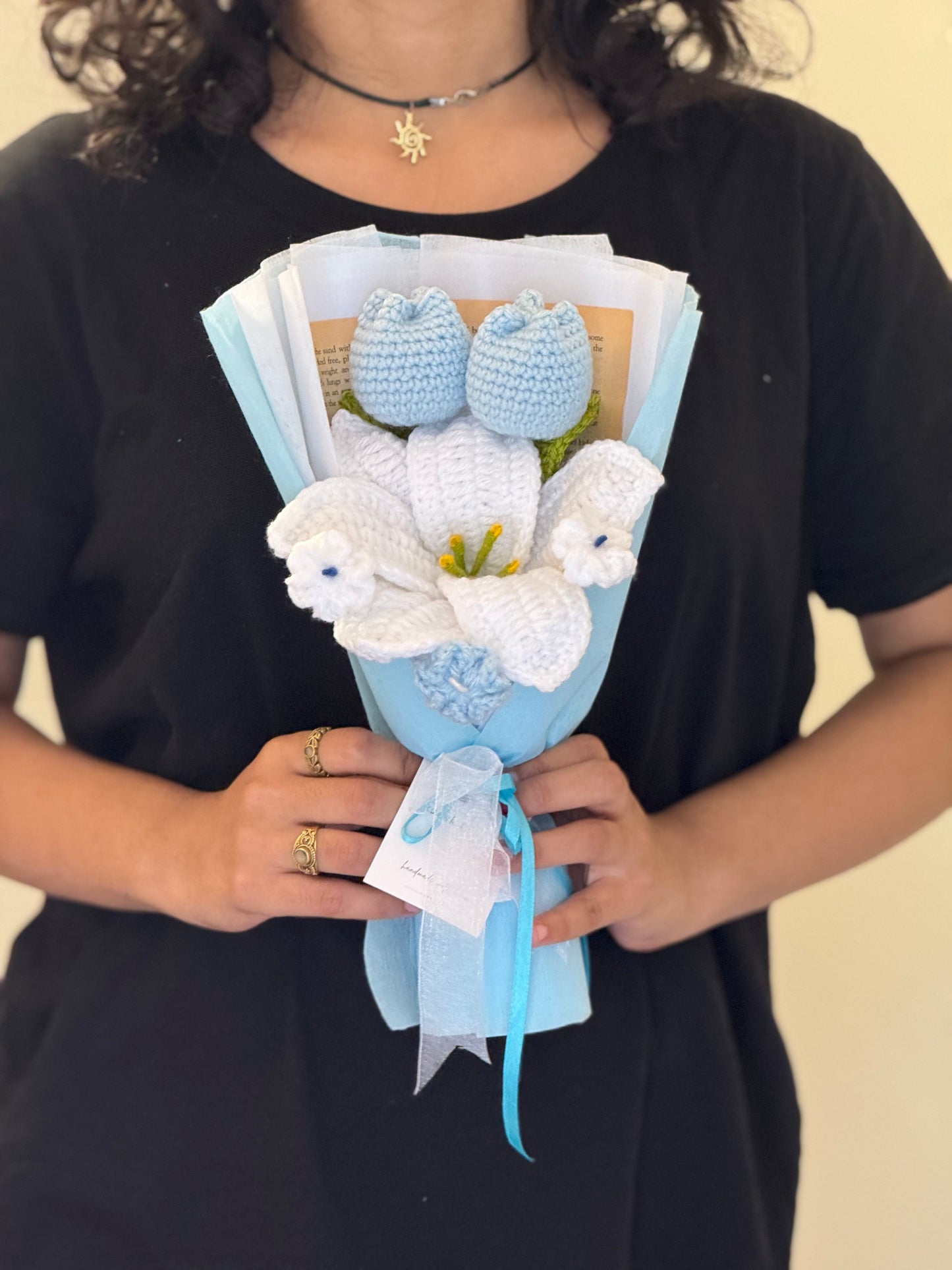 🌷Tulip Grace Crochet Bouquet