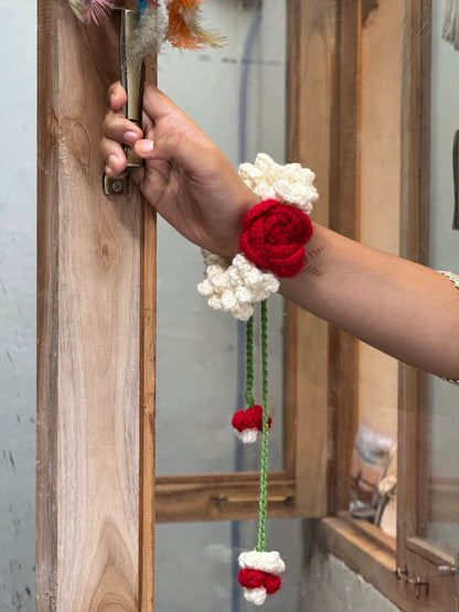 🌸 Handmade Crochet Gajra